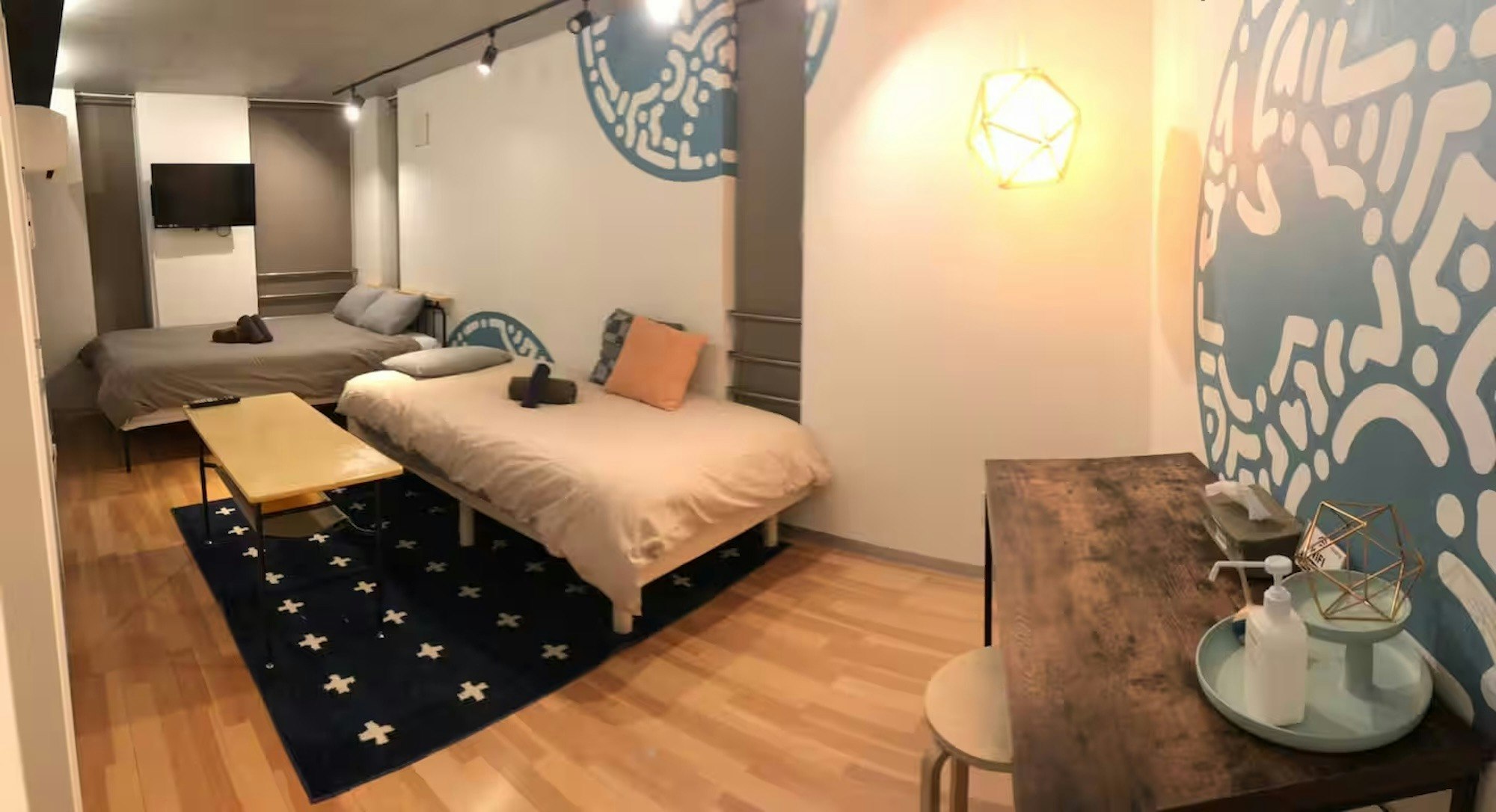 2A最大4名での滞在OK│品川駅近くの便利なアートマンション。東京旅行におすすめ。