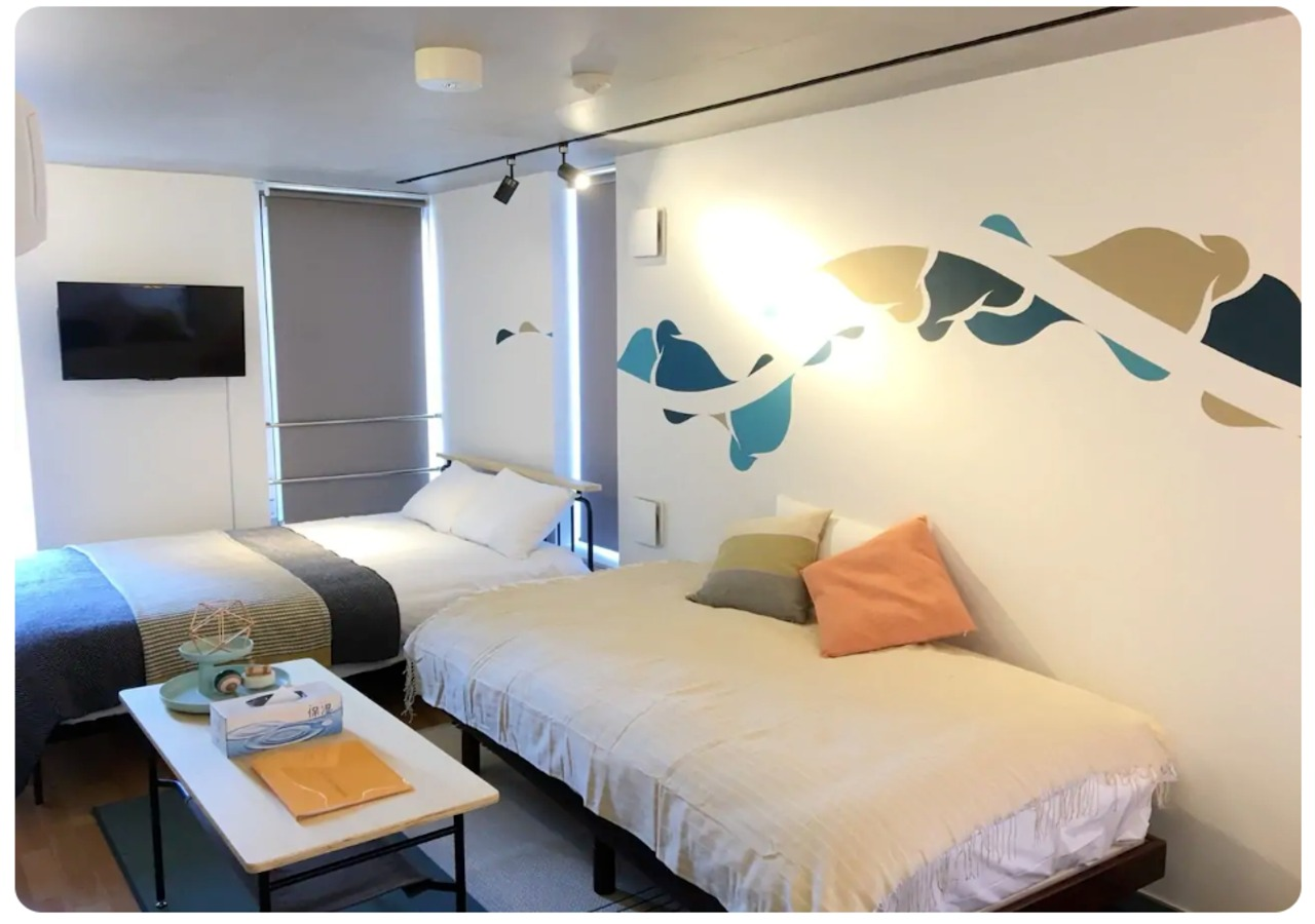 4D最大3名での滞在OK│出張にオススメ。品川駅まで2駅のおしゃれマンション