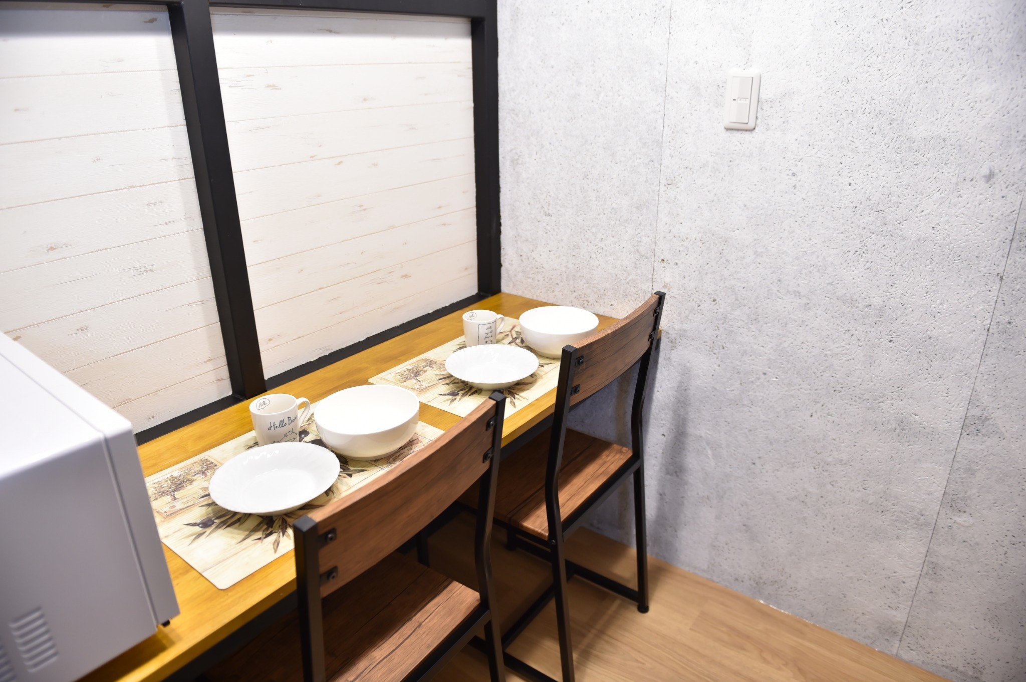 二人掛けテーブル