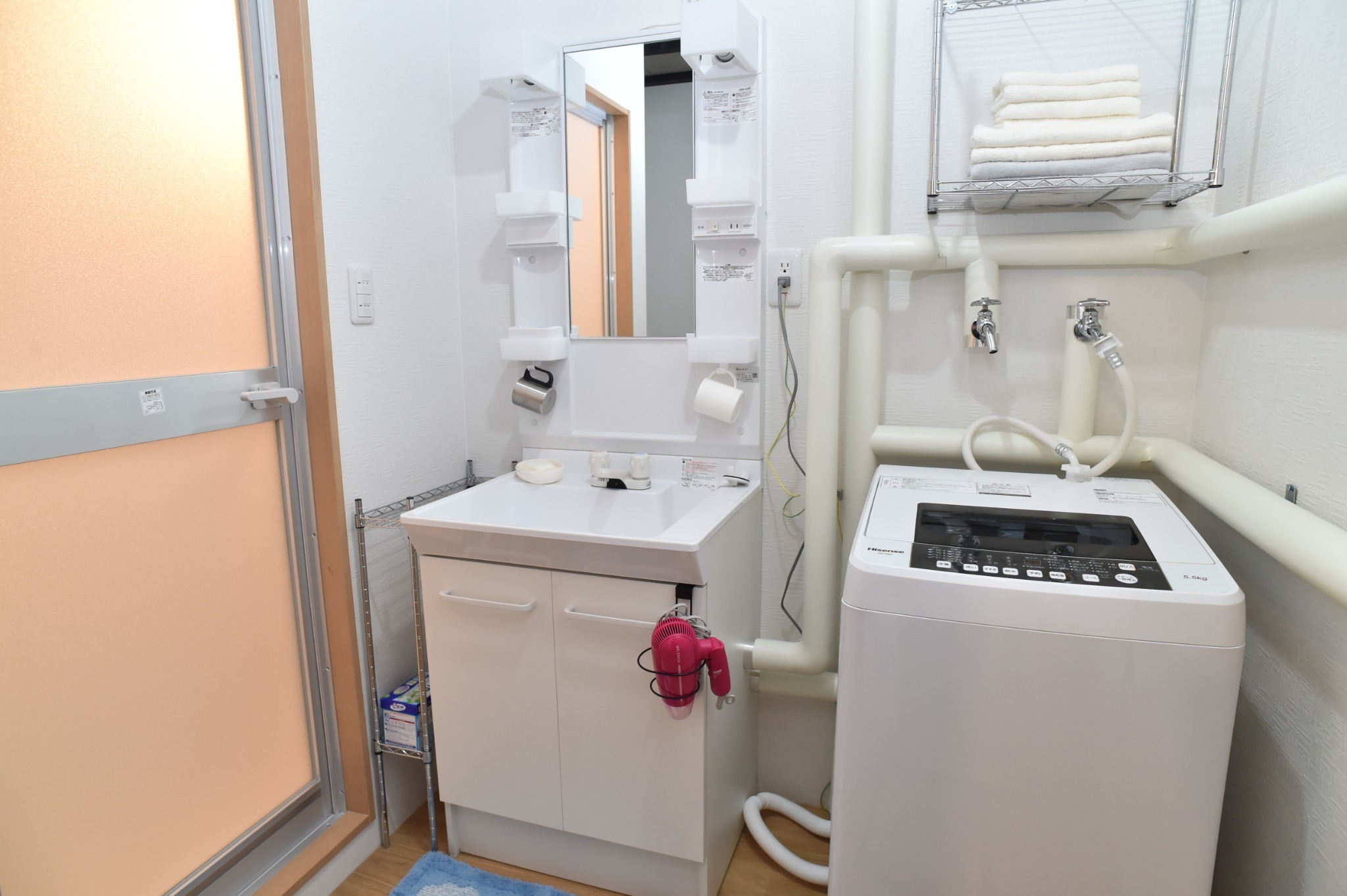 洗濯機&洗面所