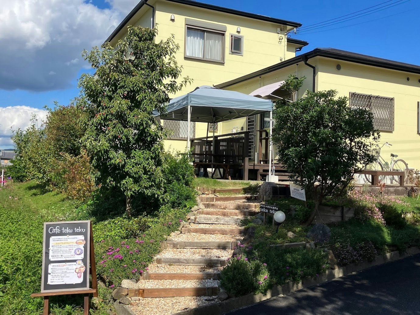 山の辺の道沿いの一軒家 ツイン×3の1室 (幼児添い寝・ペット 別料金)