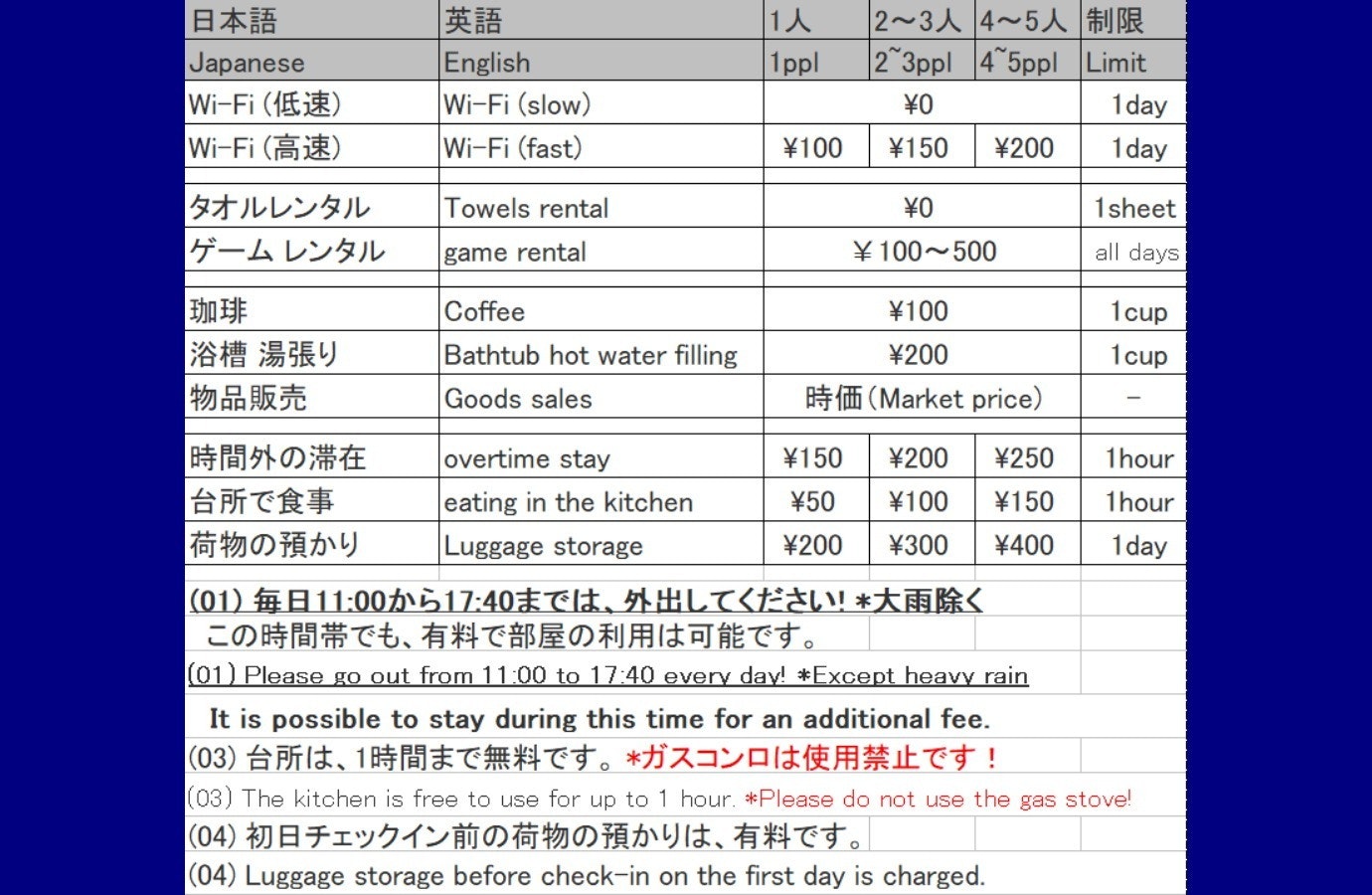 標準プラン
