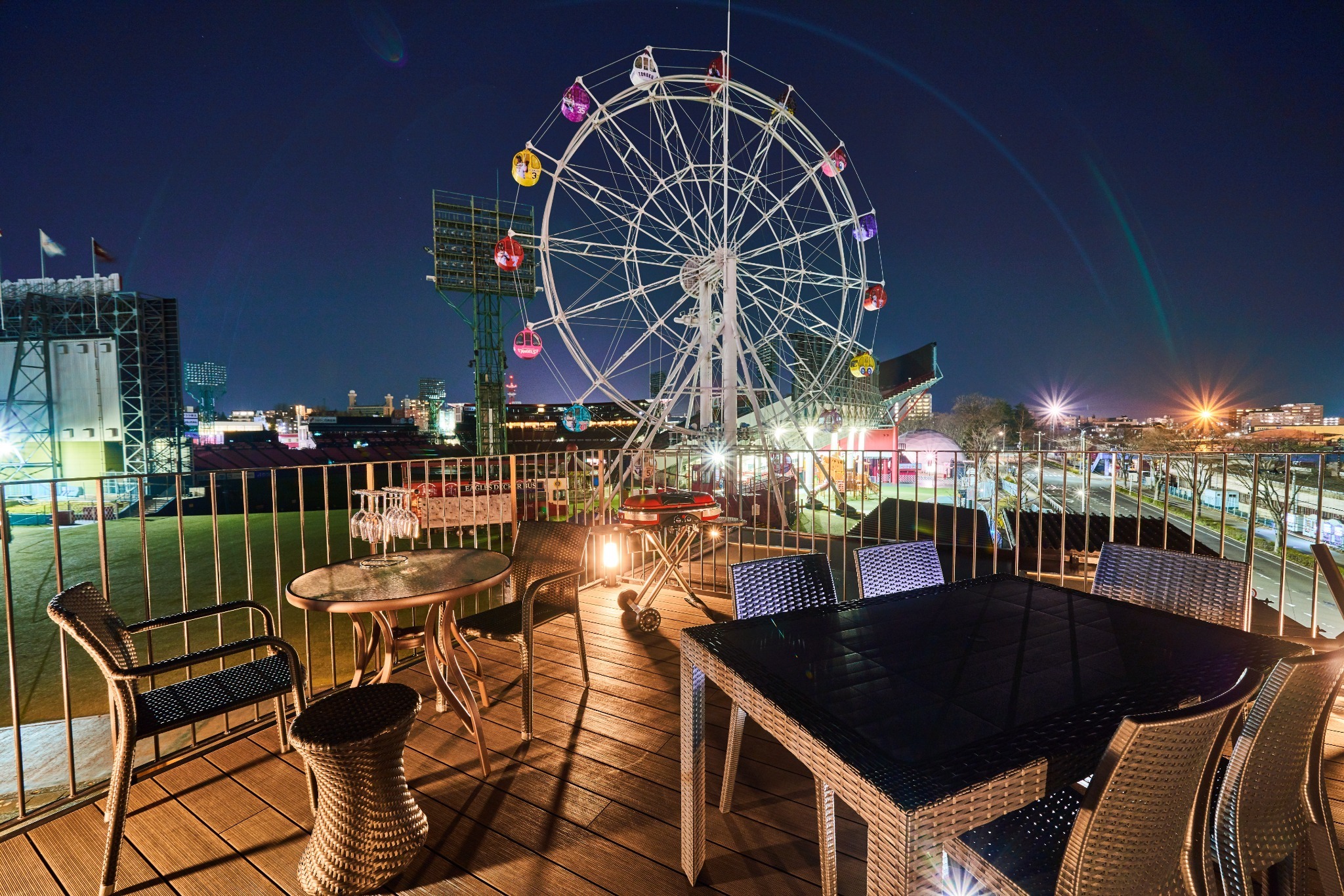 専用ルーフトップバルコニー