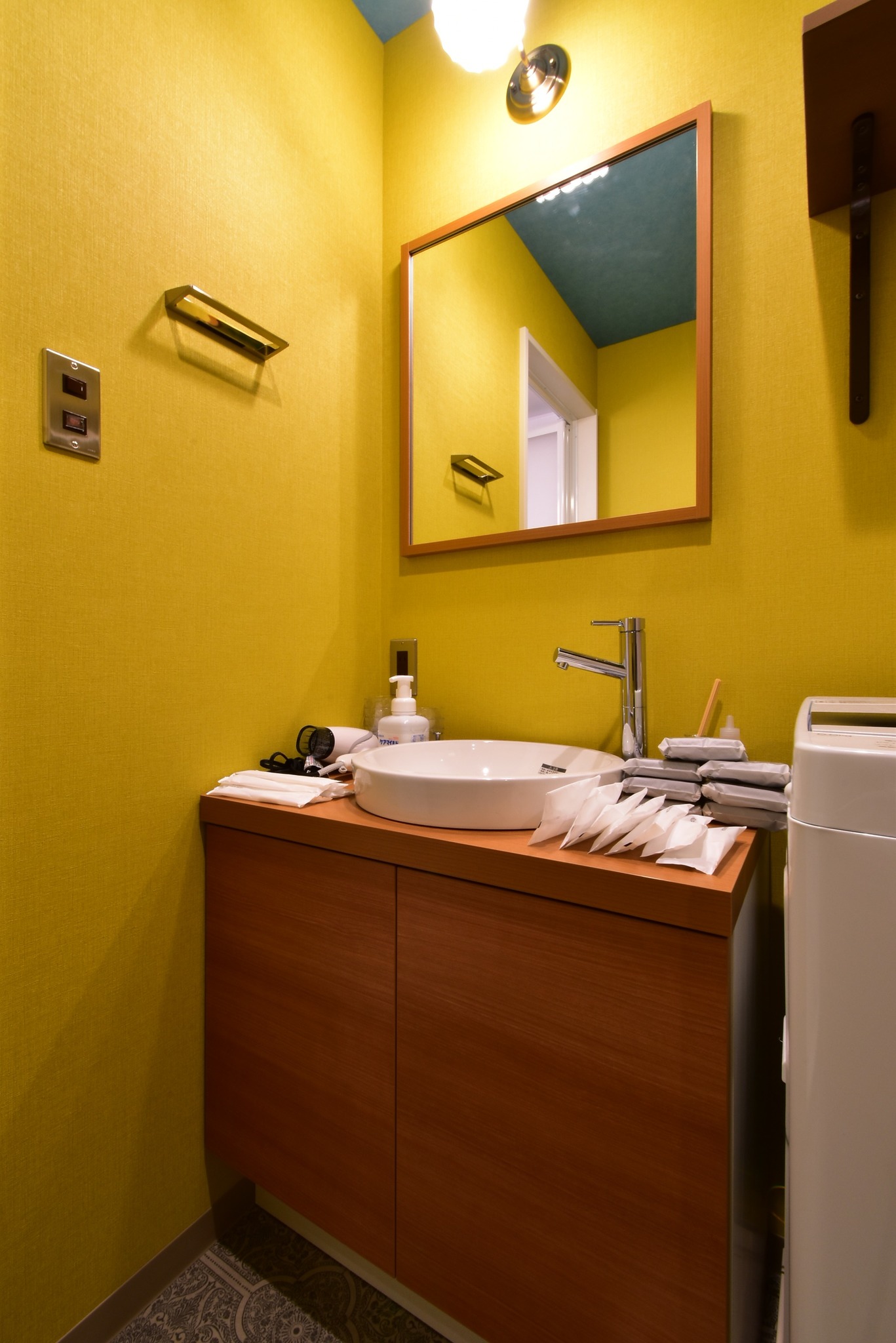 リフォームしたばかりの綺麗な洗面