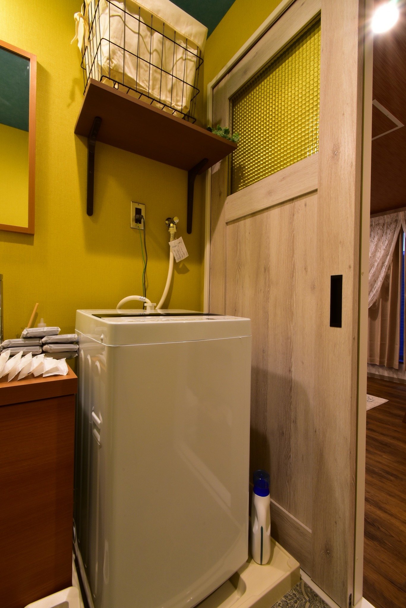 洗濯機もございますので長期滞在にも便利です