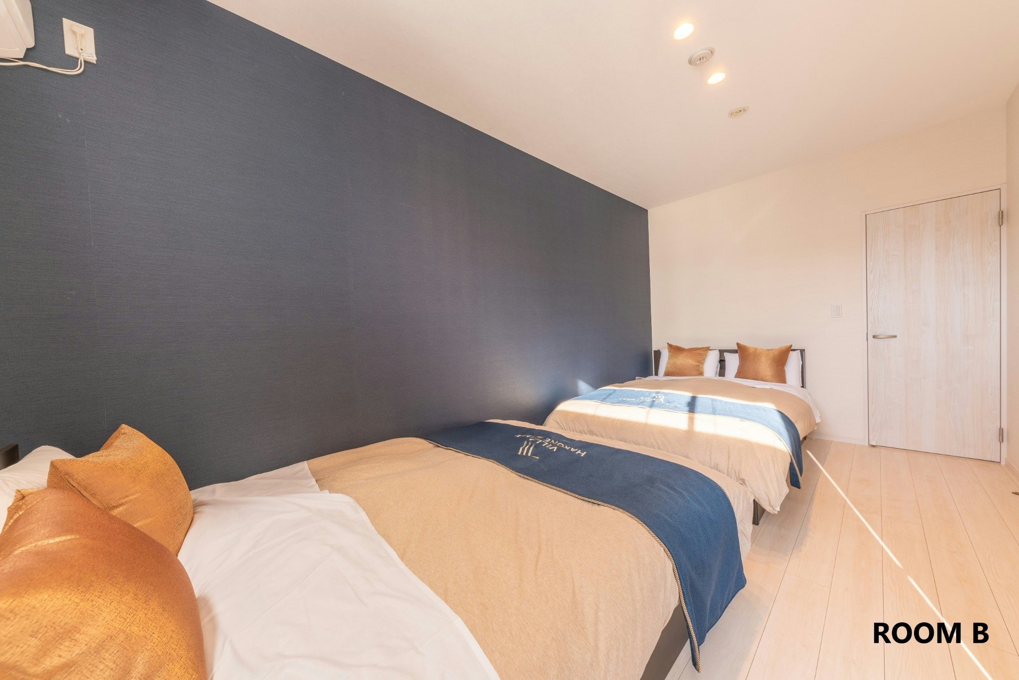 VILLA-B◇洋室53.4m2+ロフト付客室◇最大6名可◇芦ノ湖◇新宿・羽田直行バス有