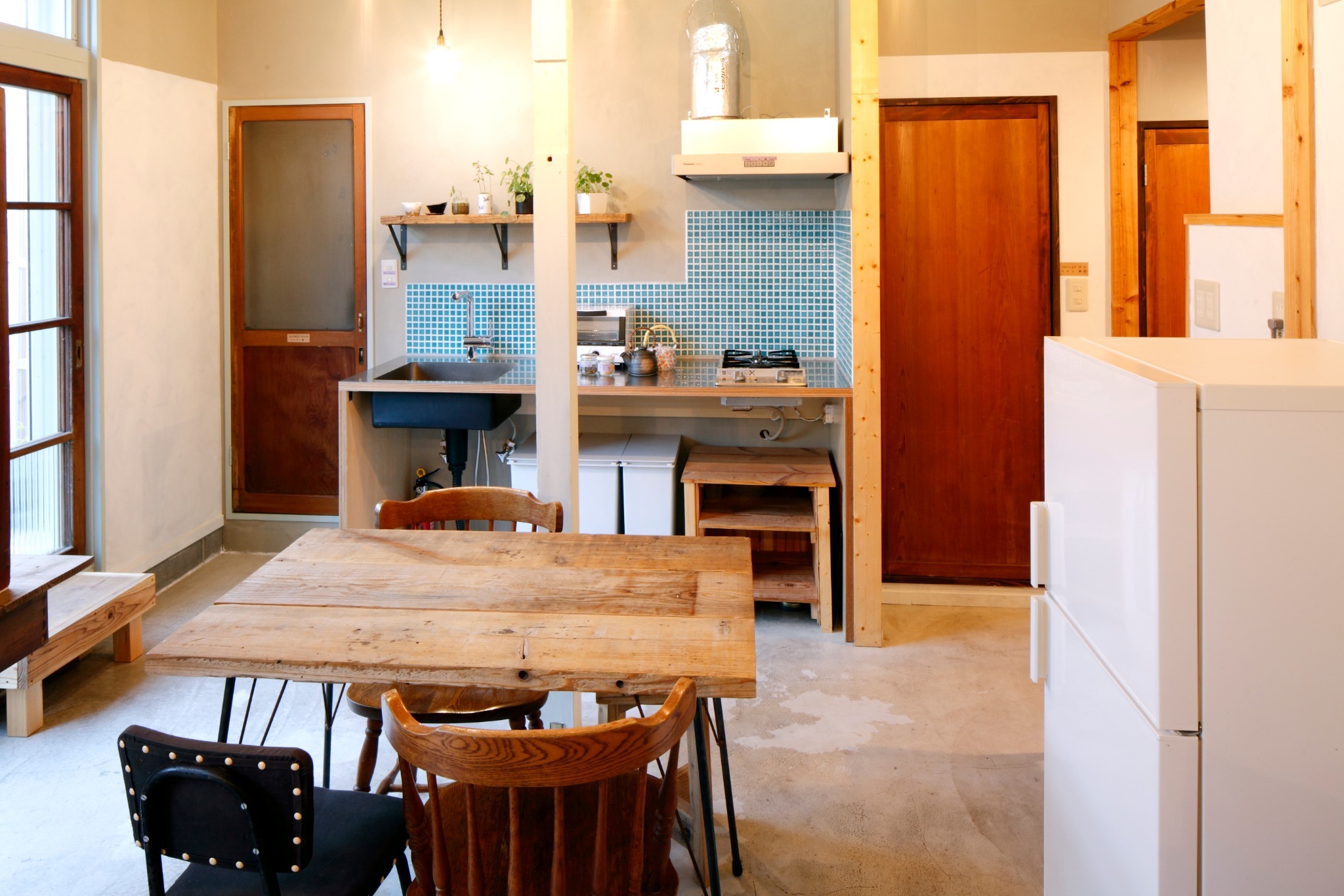 リビング、キッチン