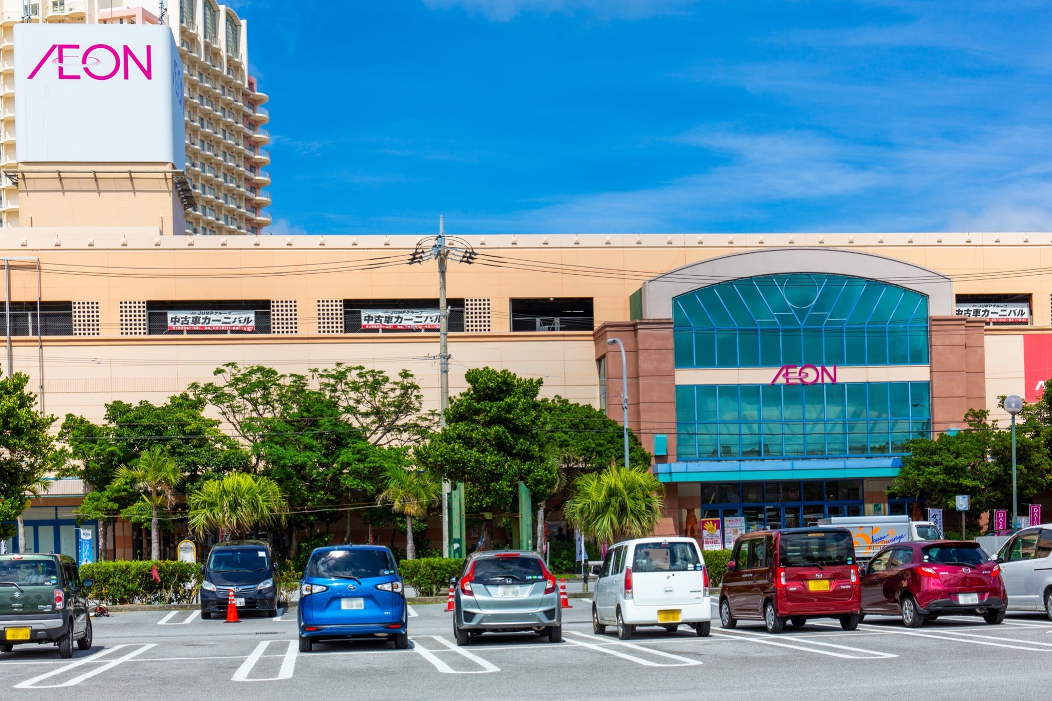 歩いて1分イオンモール