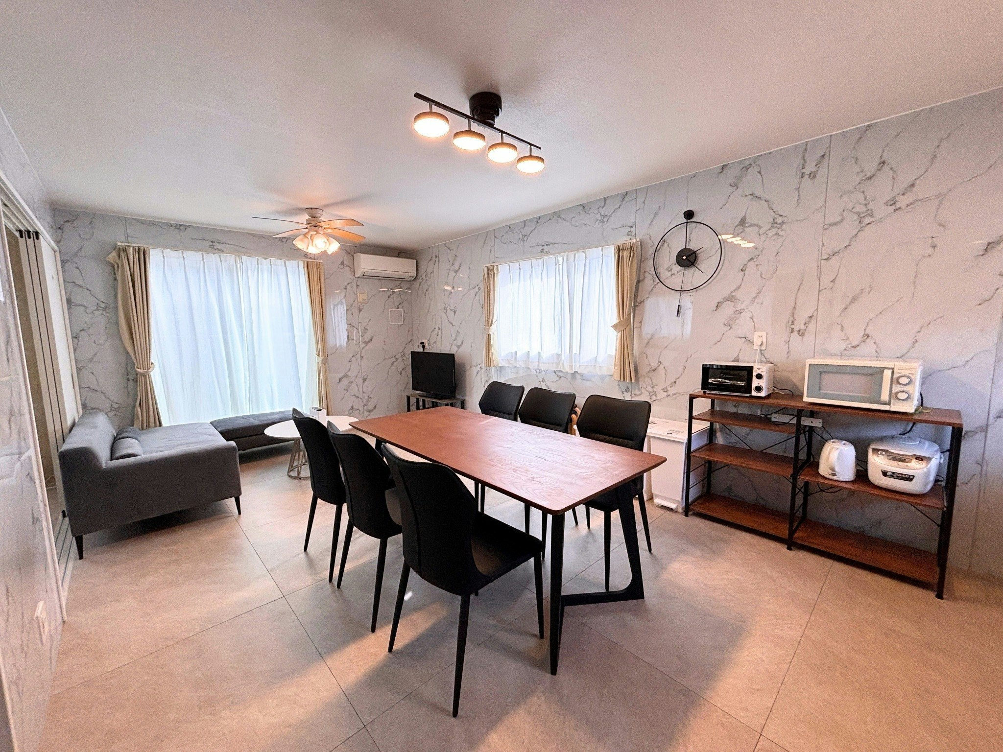 グランディオーソ沖縄ヴィラ恩納3A/青の洞窟至近/ビーチ目前/広々4LDK