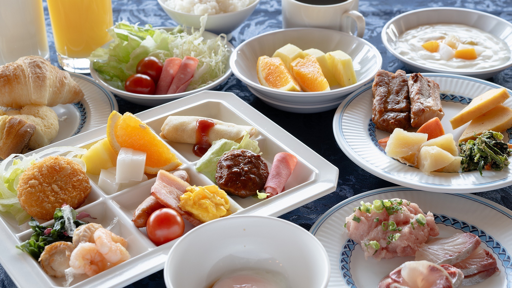 【朝食】和洋中ビュッフェ