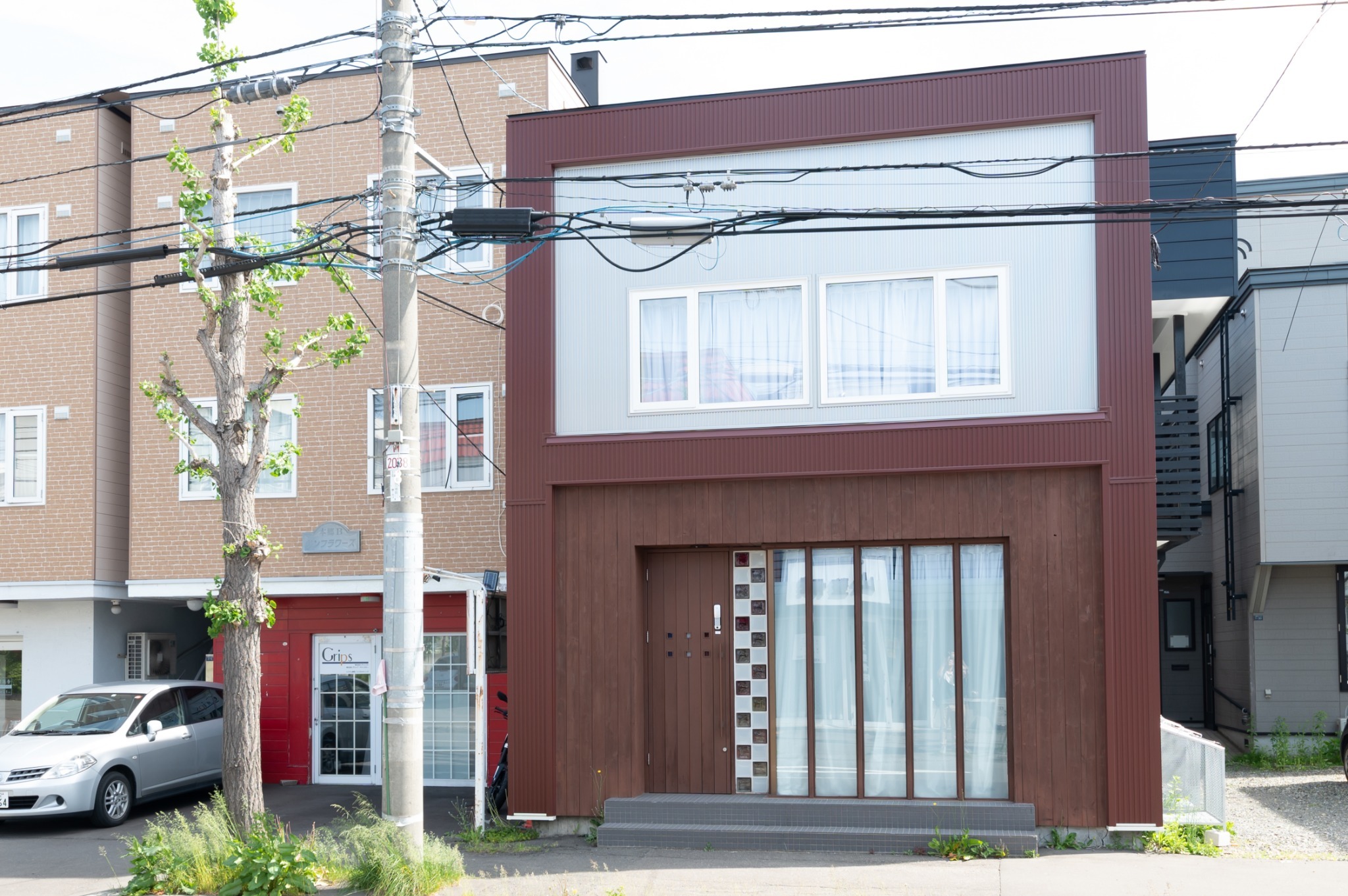 アパートの外観です☆